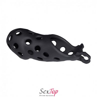 Устройство целомудрия для мужчин 3D Printing Resin Chastity Device Black X-Large IXI60543 фото