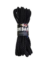 Джутова мотузка для шібарі Feral Feelings Shibari Rope, 8 м чорна  1