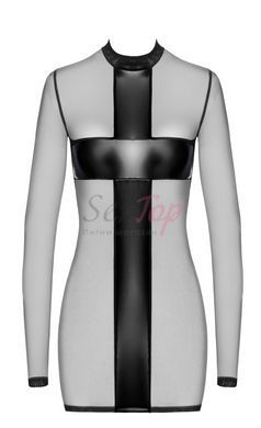 Сукня Noir Handmade F369 Crossfire Mesh & Wetlook Mini dress M - фото товару 5