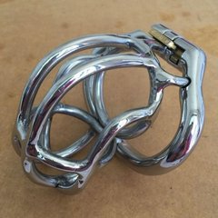 Stainless Steel Male Chastity Device / Stainless Steel Chastity Cage IXI50013 фото