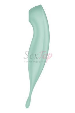 Смарт-вибратор для клитора с вакуумной стимуляцией Satisfyer Twirling Pro+ Mint,  - 2