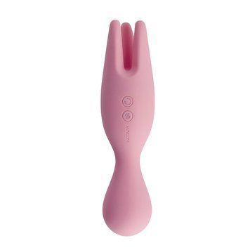 Двойной вибратор для чувствительных зон Svakom Nymph Pale Pink,  - 1