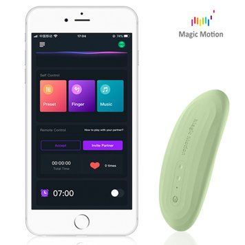 Смарт-вібратор у трусики Magic Motion Nyx Green,  - 1