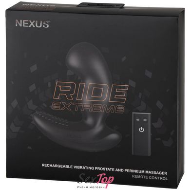 Массажер простаты Nexus RIDE EXTREME Dual Motor Remote Control Prostate Vibrator - Black SO8698 фото
