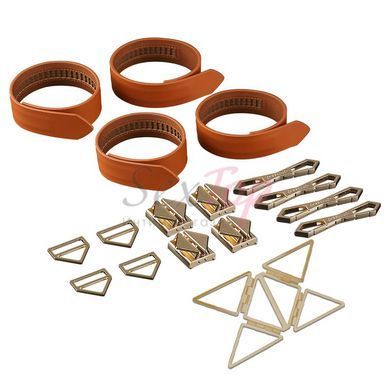 Набір для зв'язування LOCKINK Hogtie Set - Brown - фото товару 2