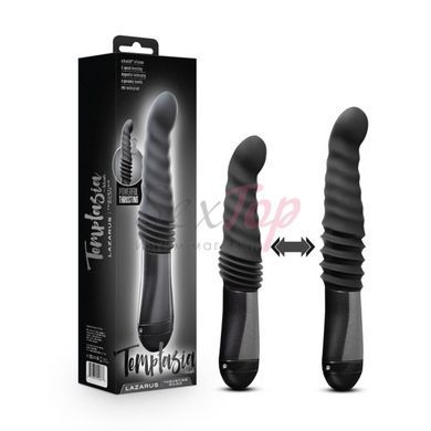 Пульсатор Temptasia by Blush - Lazarus Thrusting Dildo - Black &mdash;  фото товара 7