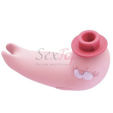 Вакуумний вібратор CuteVibe Franky Pink - фото товару 2