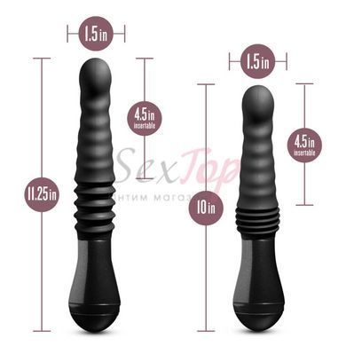 Пульсатор Temptasia by Blush - Lazarus Thrusting Dildo - Black &mdash;  фото товара 5