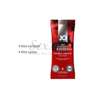 Набор лубрикантов Foil Display Box &ndash; JO H2O Lubricant &ndash; Strawberry &ndash; 12 x 10ml подходят для оральног &mdash;  фото товара 3