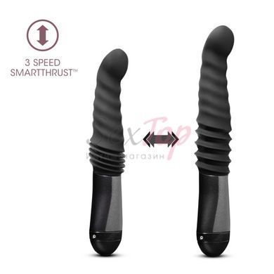 Пульсатор Temptasia by Blush - Lazarus Thrusting Dildo - Black &mdash;  фото товара 4