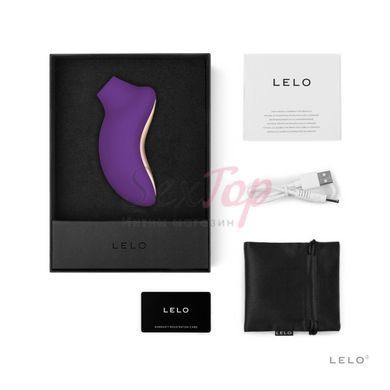 Звуковий стимулятор клітора LELO SONA 2 Purple, 12 режимів - фото товару 3