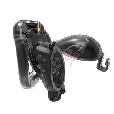 Пояс верности мужской БДСМ черного цвета Bdsm4u &mdash;  фото товара 2