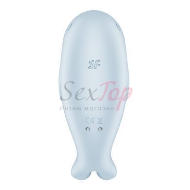Вакуумний кліторальний стимулятор з вібрацією Satisfyer Seal You Soon, 2 незалежні мотори - фото товару 4