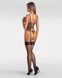 Корсет Obsessive Dominna cupless corset & crotchless thong 2XL/3X,  фото 3