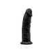 Фалоімітатор SilexD Robby Black (MODEL 2 size 6in), двошаровий, силікон + Silexpan, діаметр 3,5см SO3459 фото 1