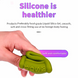 Кольцо на мошонку Silicone Ball Stretcher Cockring Green, чехол, свитер &mdash; фото 4 из 6