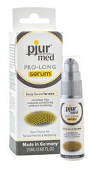 Пролонгирующий гель pjur MED Prolong Serum 20мл, создает невидимую пленку снижающую чувствительность PJ12740 фото