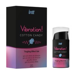 Жидкий вибратор Intt Vibration Cotton Candy (15 мл) (мятая упаковка!!!) SO9812-R фото