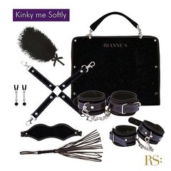 Подарунковий набір для BDSM RIANNE S - Kinky Me Softly Black  1