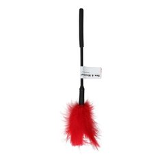 Метелочка-щекоталка Sex And Mischief - Feather Ticklers 7 inch Red Красный 1