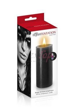 БДСМ-cвеча низкотемпературная Fetish Tentation SM Low Temperature Candle Black &mdash;  фото товара 2
