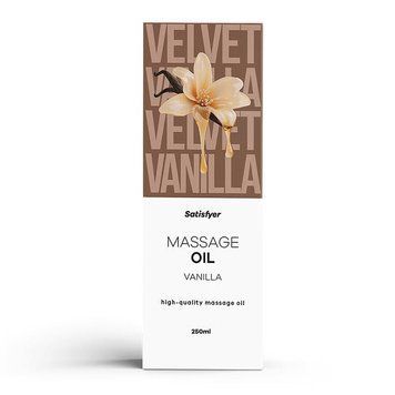 Масажна олія Satisfyer Massage Oil Vanilla 250 мл,  - 1