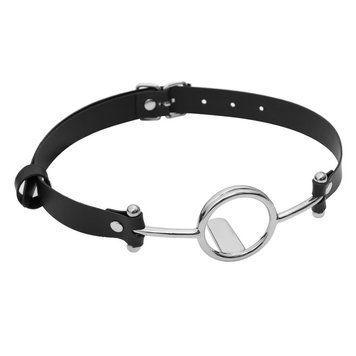 Кляп кільце в рот БДСМ металеве сріблястого Bdsm4u, Сріблястий - 1