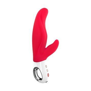 Вибратор-кролик для точки А Fun Factory LADY BI india red, 2 мотора, 12 режимов,  - 1