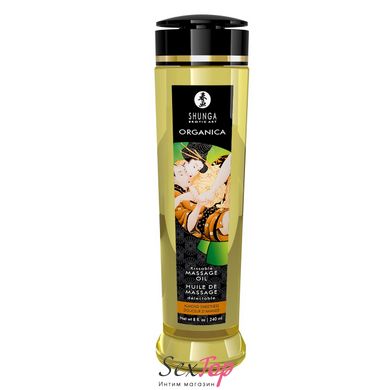 Органічна масажна олія Shunga ORGANICA – Almond Sweetness (240 мл) з вітаміном Е SO3937 фото