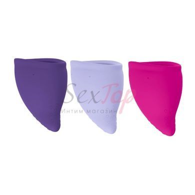 Менструальная чаша Fun Factory FUN CUP SIZE B Magenta, многоразовая, диаметр 4,3 см, объем 30 мл,  - 3