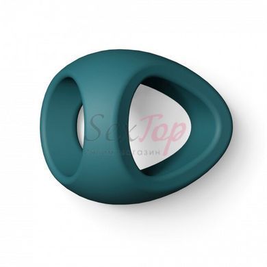 Эрекционное кольцо двойное Love To Love FLUX RING - TEAL ME &mdash;  фото товара 5