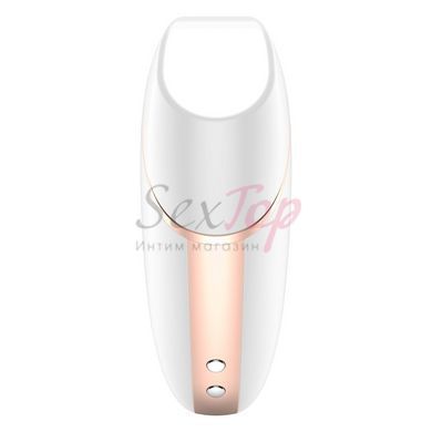 Вакуумный клиторальный стимулятор Satisfyer Love Triangle White (м'яте паковання!!!),  - 7