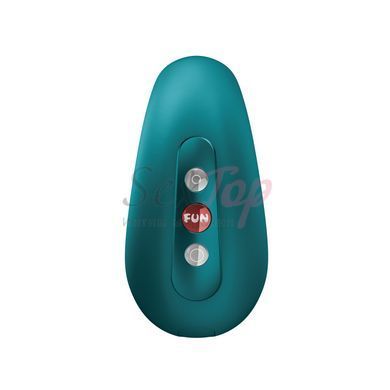 Вакуумний стимулятор Fun Factory Cherie Bottle Green, 12 режимів вібрації, 11 рівнів вакууму - фото товару 3