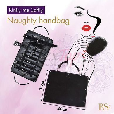 Подарочный набор для BDSM RIANNE S - Kinky Me Softly Black: 8 предметов для удовольствия &mdash;  фото товара 3