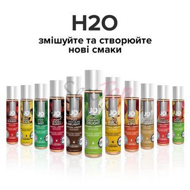 Смазка на водной основе System JO H2O &mdash; Green Apple (30 мл) без сахара, растительный глицерин,  - 5