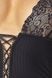 (SALE) Боді монокіні з глибоким декольте ZOJA BODY black 6XL/7XL - Passion PS1017 фото 2