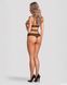 Боди Obsessive Euridia crotchless teddy XL/2XL,  фото 3