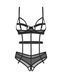 Боди Obsessive Euridia crotchless teddy XL/2XL,  фото 4