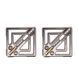 Затискачі для сосків з легкої підвіскою LOCKINK Adjustable Nipple Clamps with Light Pendant - Grey &mdash; фото 3 з 9