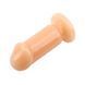 Анальная пробка с головкой бежевая Chisa Small Slim Dildo &mdash; фото 3 из 5