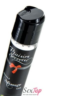 Массажное масло Plaisirs Secrets Caramel (59 мл) с афродизиаками, съедобное, подарочная упаковка SO1837 фото