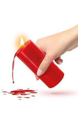 БДСМ-cвеча низкотемпературная Fetish Tentation SM Low Temperature Candle Red,  - 3