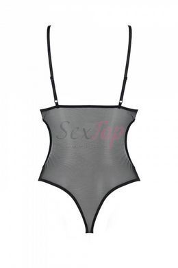 Боди с ажурным лифом Christa Body black L/XL &mdash; Passion &mdash;  фото товара 9