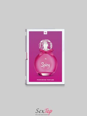 Пробник парфумів з феромонами Obsessive Perfume Spicy - sample (1 мл) SO7723 фото