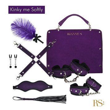 Подарунковий набір для BDSM RIANNE S &mdash; Kinky Me Softly Purple: 8 предметів для задоволення,  - 1