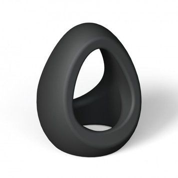 Эрекционное кольцо двойное Love To Love FLUX RING - BLACK ONYX,  - 1