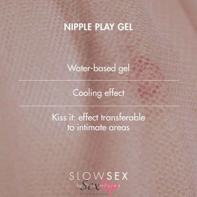 Стимулювальний бальзам для сосків Bijoux Indiscrets Slow Sex Nipple play gel SO5903 фото