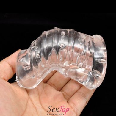 Detained Soft Body Chastity Cage L Spikes IXI58250 фото