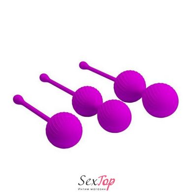 Набор вагинальных шариков Kegel Ball, Rose 30410 фото