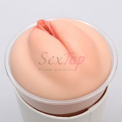 Мастурбатор-вагина Naked Factory Cup Sleeve V&ndash;1, сквозной &mdash;  фото товара 3